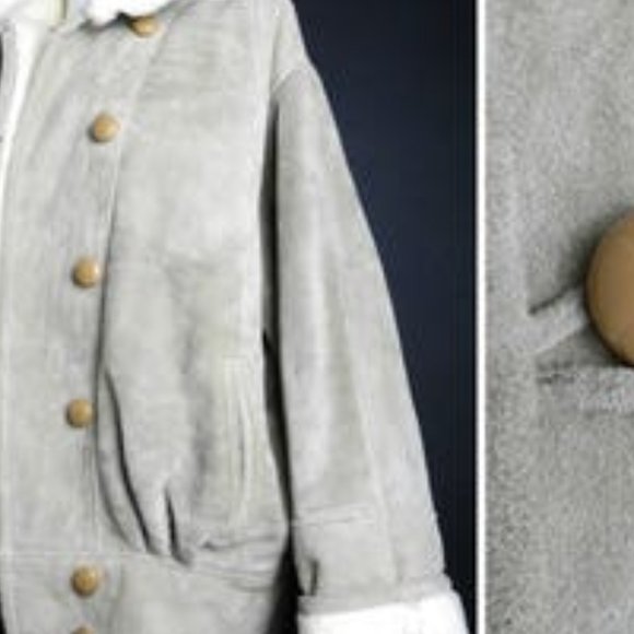 Sheepskin Suede Shearling Flight Bomber jacket winter coat MASSIVE coll